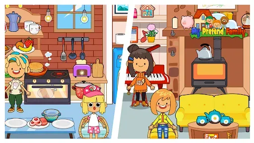 Скриншот 7 — My Pretend Home & Family