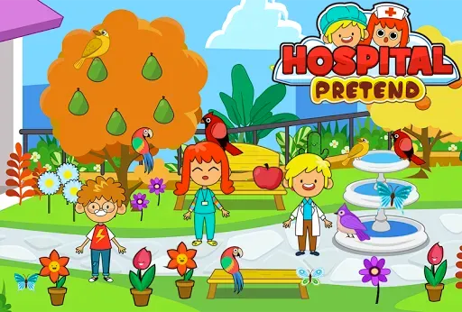 Скриншот 4 — My Pretend Hospital Town Life