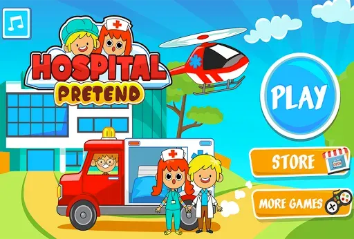 Скриншот 5 — My Pretend Hospital Town Life