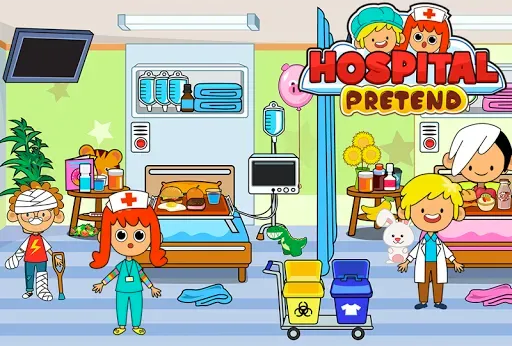 Скриншот 6 — My Pretend Hospital Town Life
