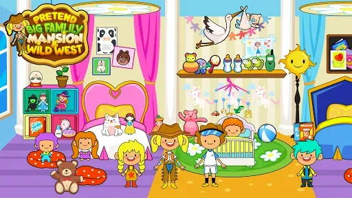 Скриншот 3 — My Pretend Family Mansion