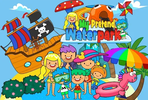 Скриншот 4 — My Pretend Summer Waterpark