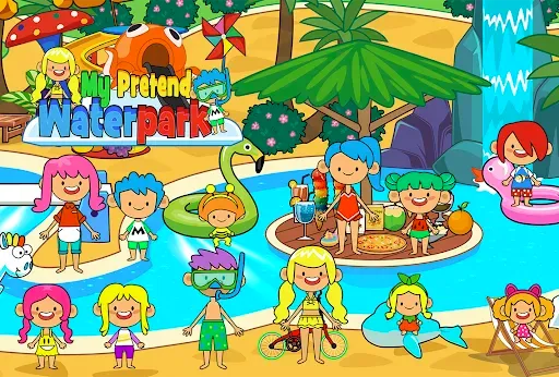 Скриншот 5 — My Pretend Summer Waterpark