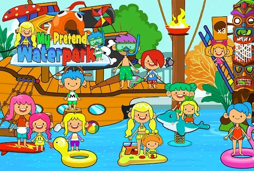 Скриншот 6 — My Pretend Summer Waterpark
