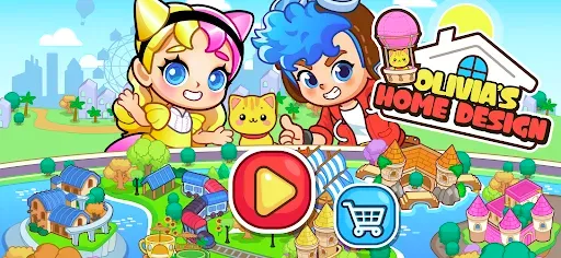 Скриншот 1 — Olivia's World - Home Town