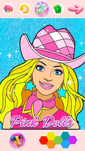 Скриншот 5 — Rainbow Glitter Coloring Book