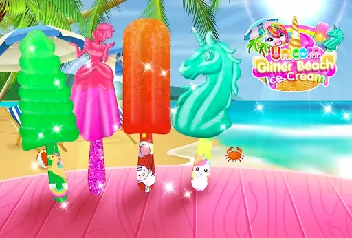 Скриншот 3 — Rainbow Unicorn Ice Cream