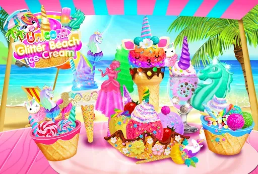 Скриншот 4 — Rainbow Unicorn Ice Cream