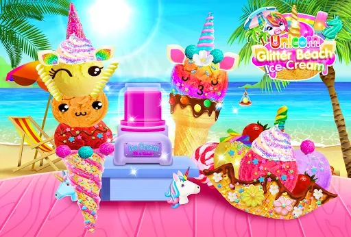 Скриншот 5 — Rainbow Unicorn Ice Cream