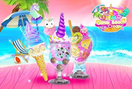 Скриншот 6 — Rainbow Unicorn Ice Cream