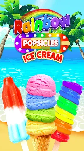 Скриншот 1 — Rainbow Ice Cream & Popsicles