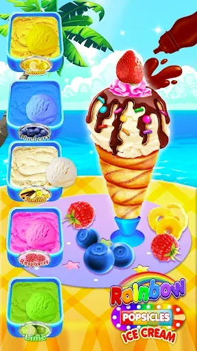Скриншот 2 — Rainbow Ice Cream & Popsicles