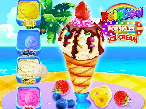 Скриншот 3 — Rainbow Ice Cream Popsicles