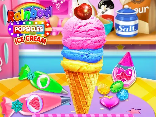 Скриншот 4 — Rainbow Ice Cream Popsicles