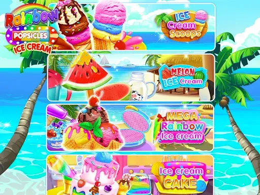 Скриншот 6 — Rainbow Ice Cream Popsicles