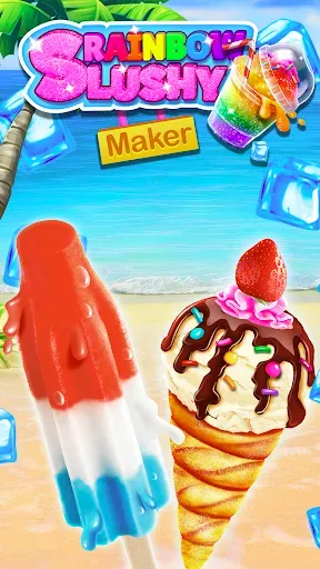 Скриншот 2 — Rainbow Frozen Slushy Truck