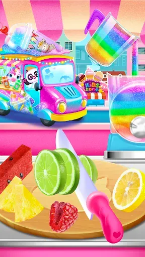 Скриншот 5 — Rainbow Frozen Slushy Truck