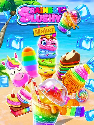 Скриншот 7 — Rainbow Frozen Slushy Truck
