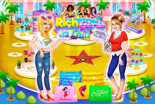 Скриншот 3 — Rich Girls Shopping Games