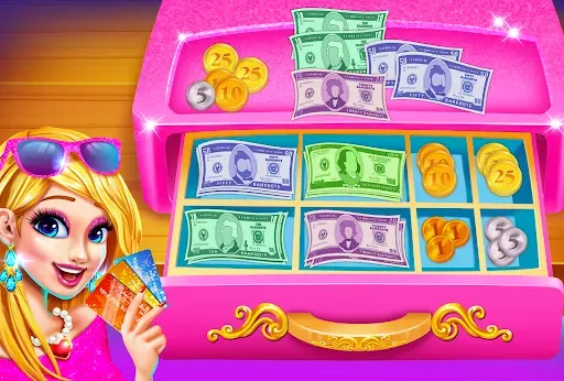 Скриншот 4 — Rich Girls Shopping Games