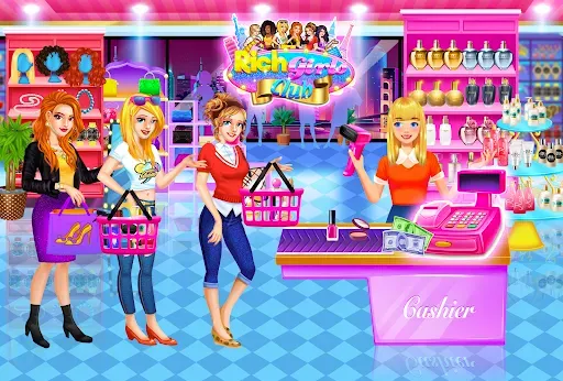 Скриншот 5 — Rich Girls Shopping Games