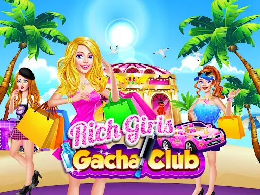 Скриншот 1 — Rich Girls Gacha Club