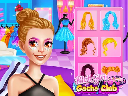 Скриншот 2 — Rich Girls Gacha Club