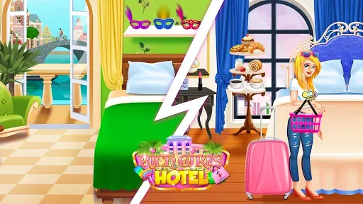 Скриншот 5 — Rich Girls Hotel Shopping Game