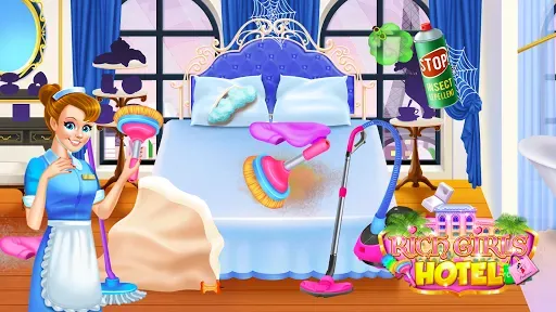 Скриншот 6 — Rich Girls Hotel Shopping Game