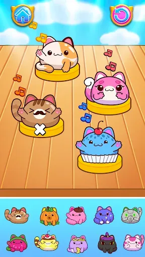 Скриншот 1 — SnugBoo Music Beats Cute Kitty