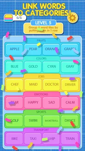 Скриншот 3 — Word Connections Cafe