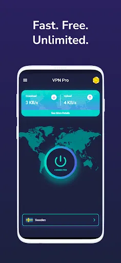 Скриншот 2 — VPN Pro - Fast & Secure VPN