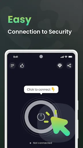 Скриншот 1 — CyBear VPN - ВПН Медведь