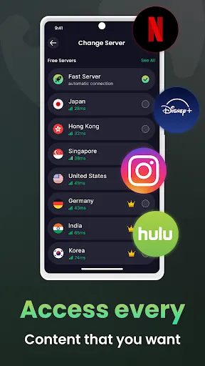 Скриншот 2 — CyBear VPN - ВПН Медведь