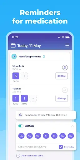 Скриншот 8 — Symptom, Mood & Period Tracker