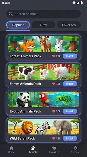 Скриншот 2 — Animal Mod