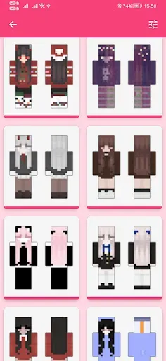 Скриншот 3 — Girl Skin for Minecraft