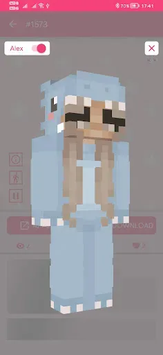 Скриншот 7 — Girl Skin for Minecraft