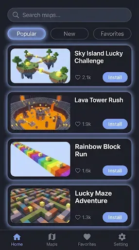 Скриншот 2 — Lucky Block Mods