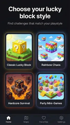 Скриншот 3 — Lucky Block Mods