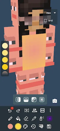 Скриншот 5 — 3D Skin Editor for Minecraft