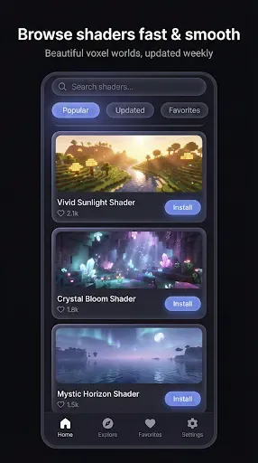 Скриншот 2 — Realistic Shader Mods