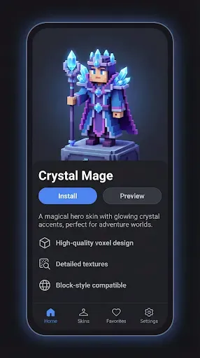 Скриншот 3 — Fantasy Hero Skins Pack