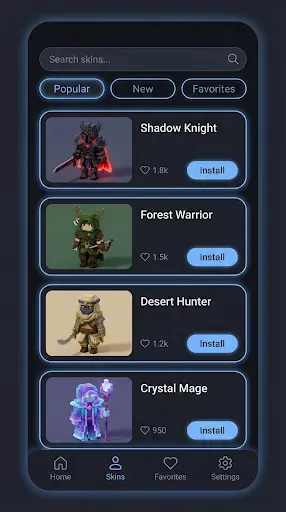 Скриншот 5 — Fantasy Hero Skins Pack