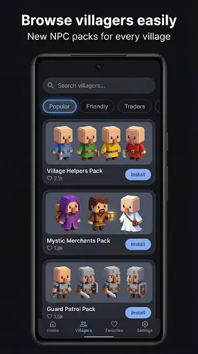 Скриншот 2 — Villagers Mods