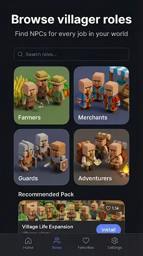 Скриншот 3 — Villagers Mods