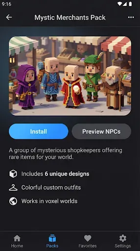 Скриншот 4 — Villagers Mods