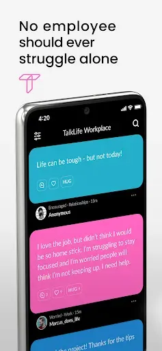 Скриншот 1 — TalkLife Workplace