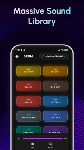 Скриншот 3 — Beat Maker Pro: Learn Drum Pad