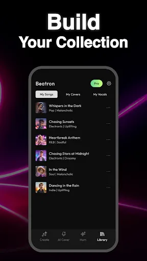 Скриншот 3 — Beatron – AI Музыка